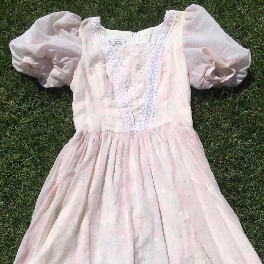 Gunne sax｜1980s Scott McClintock dress💐